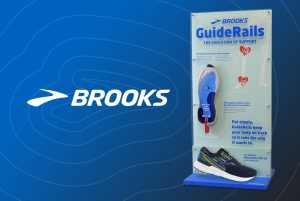 brooks shoes with guide rails
