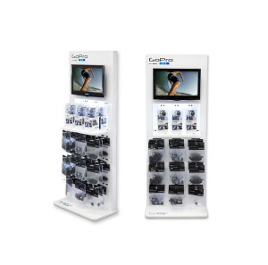 GoPro retail display - floorstanding