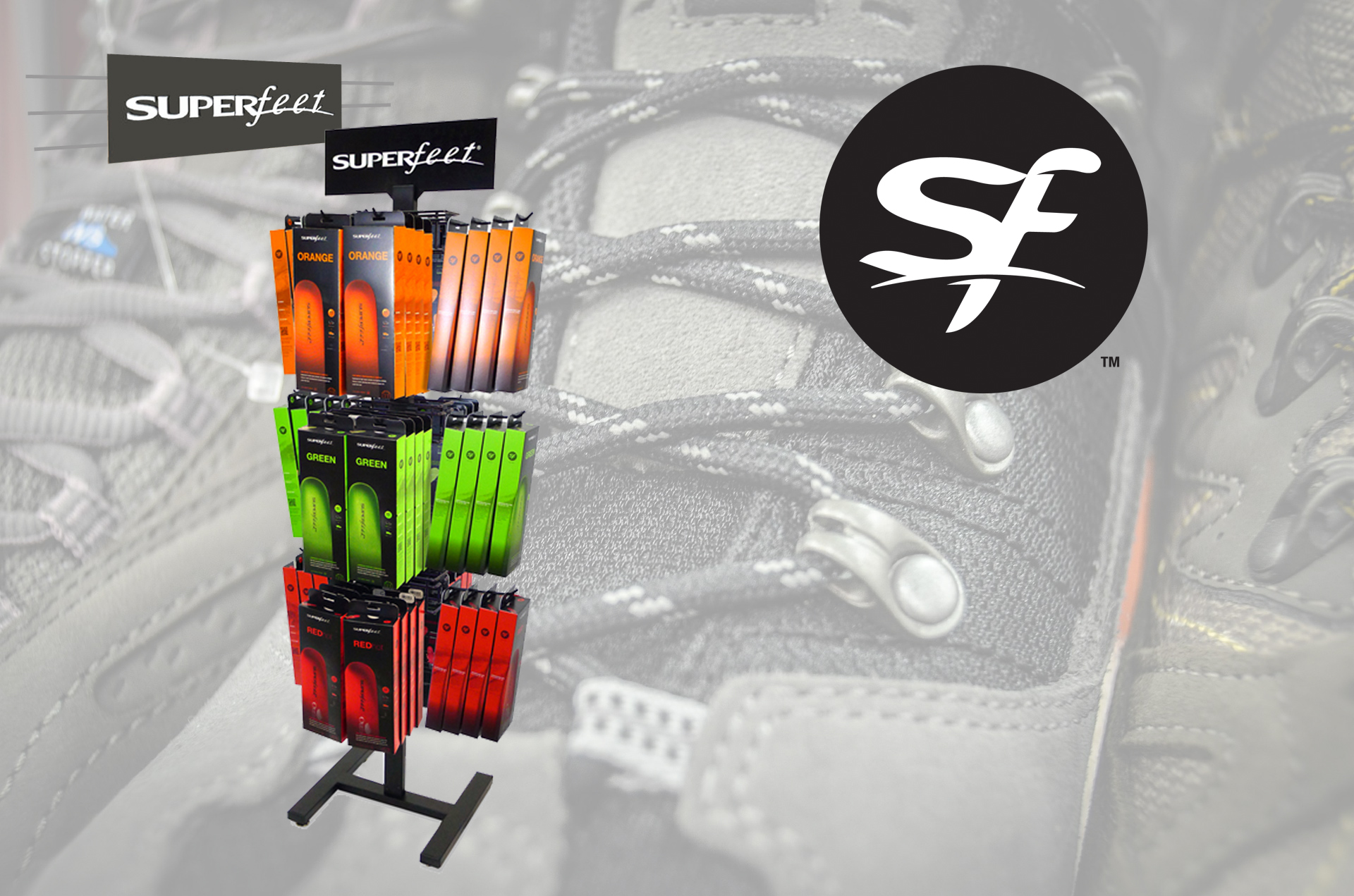 Superfeet Expands Display Family