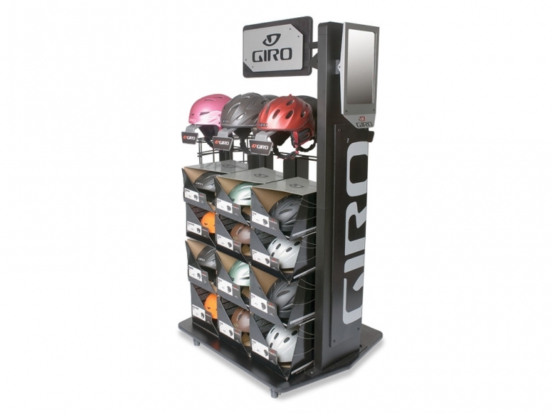 giro-retail-display-helmet-cart