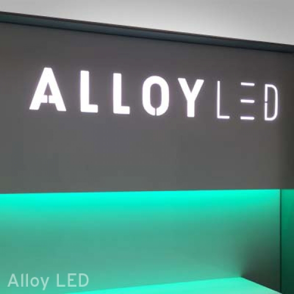 Alloy LED Retail Display